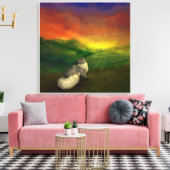 La minina de los cielos leinwanddruck (Insitu (Wohnzimmer))