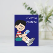 La miree des classes postkarte (Stehend Vorderseite)