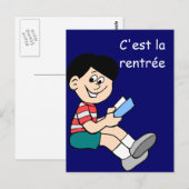 La miree des classes postkarte (Vorne/Hinten)