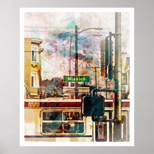 La Mission alias District Vibe of San Francisco Poster (Vorne)