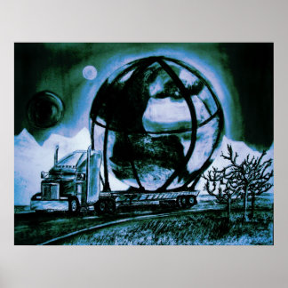 La Mixta Trucking Poster