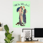 La mode illustrée (Magazine français 1922) Poster (Heimbüro)