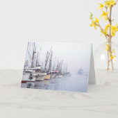 La Monde - Lachsflotte Karte (Gelbe Blume)