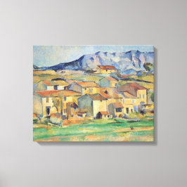 La Montagne Sainte-Victoire - Paul Cezanne - c1886 Leinwanddruck