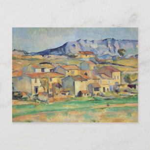 La Montagne Sainte-Victoire - Paul Cezanne - c1886 Postkarte