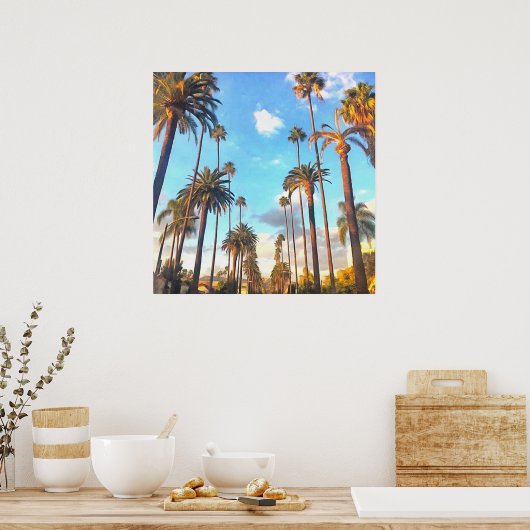 LA Morning Poster (Küche)