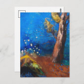 La Mort de Bouddha | Odilon Redon Postkarte (Vorne/Hinten)