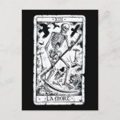 La Mort Tarot Card Postkarte (Vorderseite)
