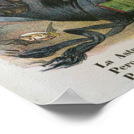 La Mosca Roja Poster (Ecke)