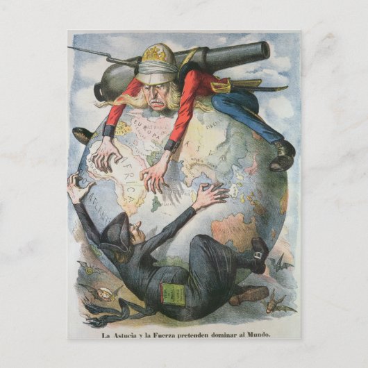 La Mosca Roja Postkarte (Vorderseite)