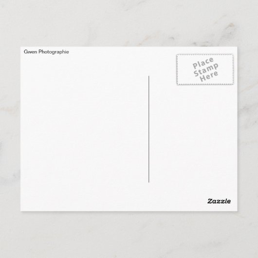 La mouche postkarte (Rückseite)