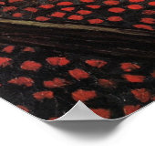 La Mousme, Sitzung von Vincent van Gogh Poster (Ecke)