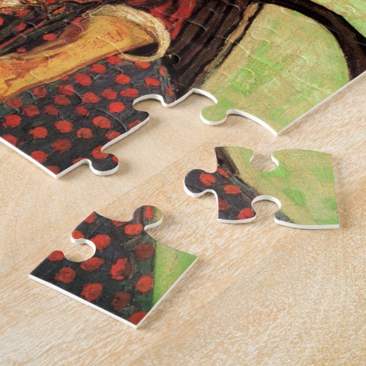 La Mousme, Sitzung von Vincent van Gogh Puzzle (Seite)