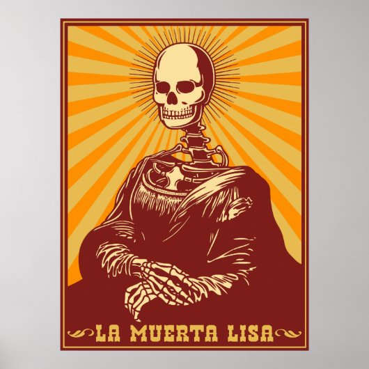 La Muerta Lisa Poster (Vorne)