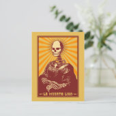 La Muerta Lisa Postkarte (Stehend Vorderseite)