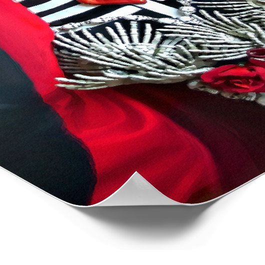 La Muerte Poster/Print Poster (Ecke)