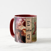 La Muerte Tarot Card Kaffeekarte Tasse (Vorderseite Links)