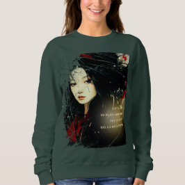La Mujer del Agua - Arte japonés en tu sudadera Sweatshirt
