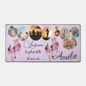 La mujer más bella de mi vida editable Schreibtischunterlage (Vorderseite)