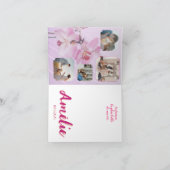 La mujer más bella de mi vida tarjeta editable karte (Innenseite)