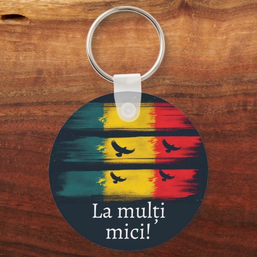 La multi mici! 1 Decembrie-Schlüsselanhänger Schlüsselanhänger (Vorderseite)