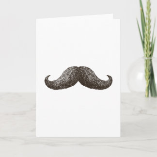 La Mustache (Vertikal) Karte