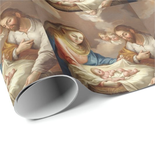 La Natividad Geschenkpapier (Rolleneckpunkt)
