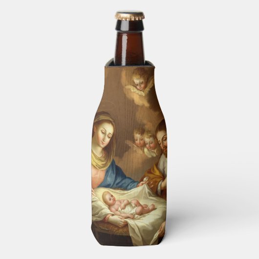 "La Natividad" Kunstflasche cooler Flaschenkühler (Flaschenvorderseite)