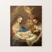 La Natividad von José Campeche Puzzle (Vertikal)