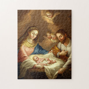 La Natividad von José Campeche Puzzle