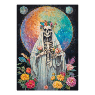 La Niña Blanca Santa Muerte Fotodruck