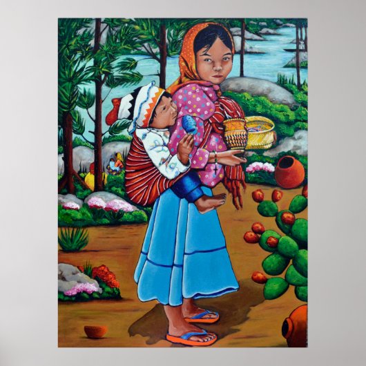 La Niña Tarahumara Poster (Vorne)