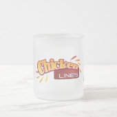 La-Ninamattierte GlasTasse Mattglastasse (Mittel)