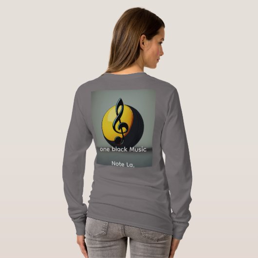 La Note Legacy Long Sleeve T-Shirt - Old School Vi (Schwarz voll)