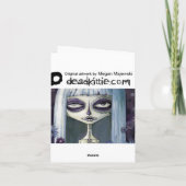 La Novia de los muertos Karte (Rückseite)