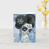 La Novia de los muertos Karte (Gelbe Blume)