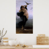La Nuit William-Adolphe Bouguereau Poster (Küche)