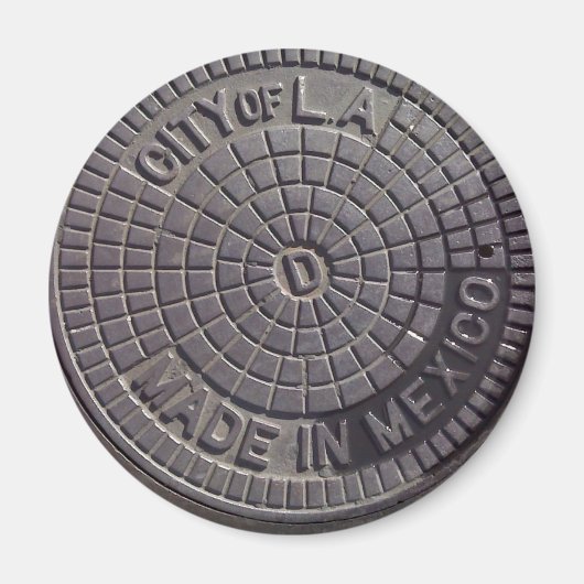 LA Origins Rd Magnet (Vorne)