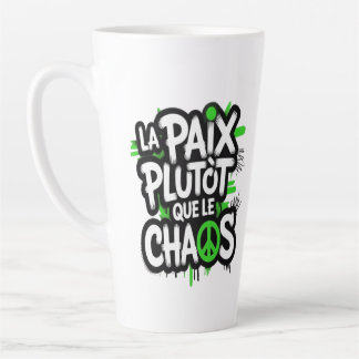 La paix est un choix milchtasse
