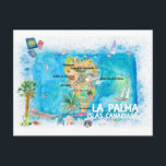 La Palma Islas Canaria - Karte<br><div class="desc">La Palma Islas Canaria - Karte</div>