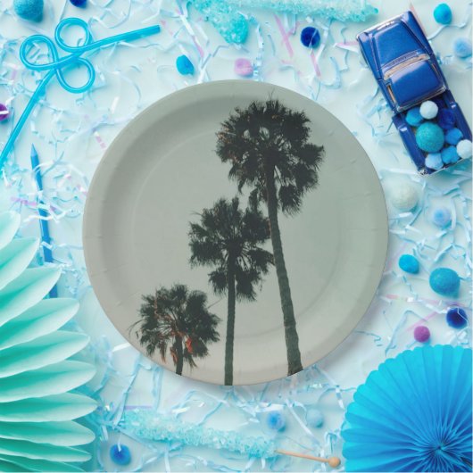 LA Palms Notebook Pappteller (Party)