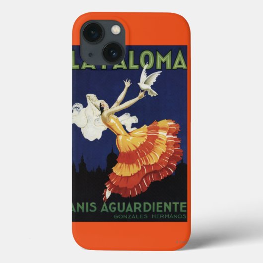 La Paloma - Anis Aguardiente fördernd Case-Mate iPhone Hülle (Rückseite)