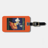 La Paloma - Anis Aguardiente fördernd Gepäckanhänger (Vorderseite horizontal)