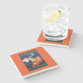 La Paloma - Anis Aguardiente fördernd Steinuntersetzer (Seitenansicht)