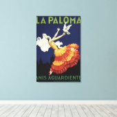 La Paloma - Anis Aguardiente Leinwanddruck (Insitu (Holzboden))