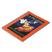 La Paloma - Anis Aguardiente Notizblock (Linke Seite)