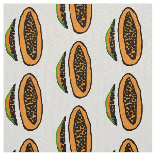 la Papaya Stoff (Muster)