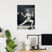 LA PARADE DU PENTATHLÈTE (Pfingstpartei) Poster (Heimbüro)