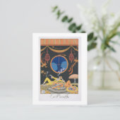 La Paresse, 1924 (pochoir print) Postkarte (Stehend Vorderseite)