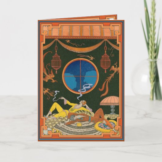 La Paresse Trägheit Karte (Vorderseite)